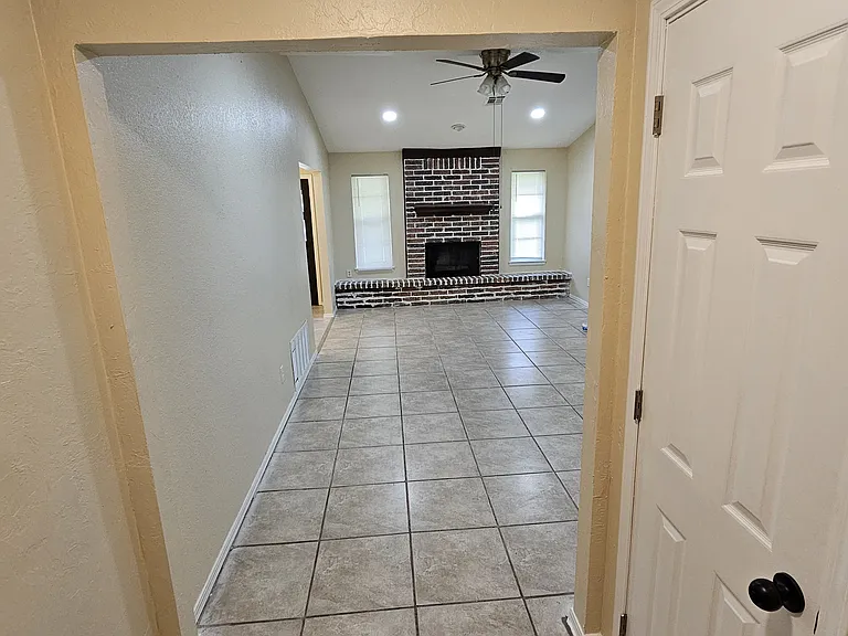 View from front door