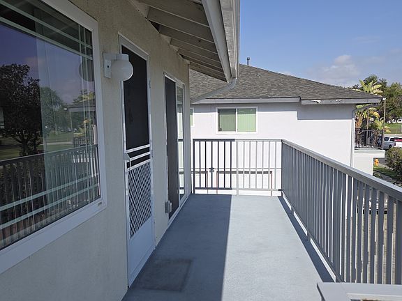 Entrance to unit