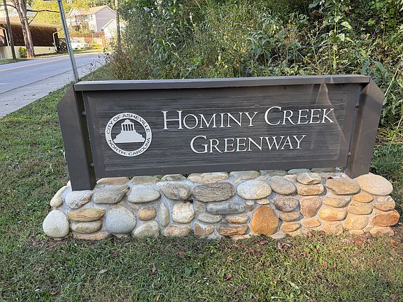 Steps from Hominy Creek Greenway