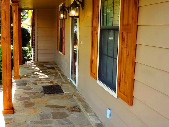 Custom Stone Porch