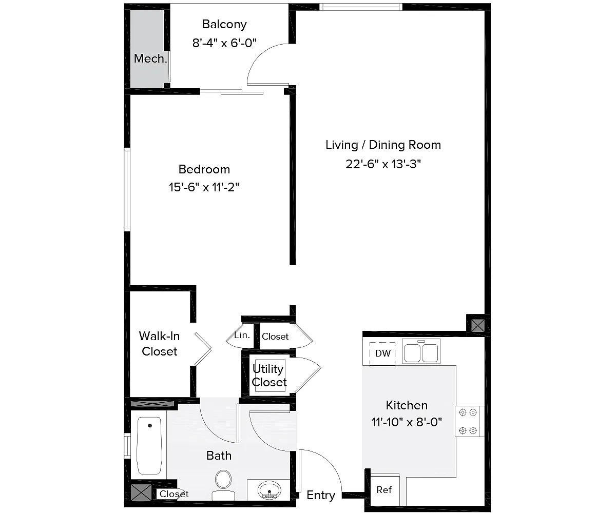 Floor plan 799