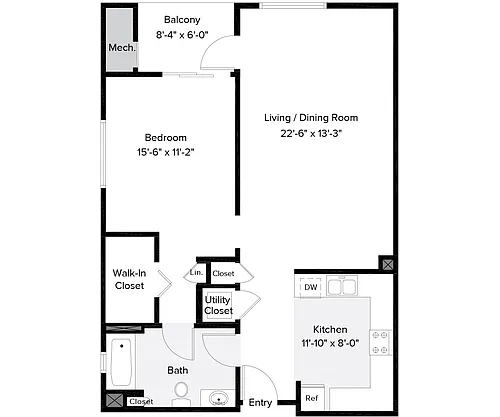 Floor plan 799