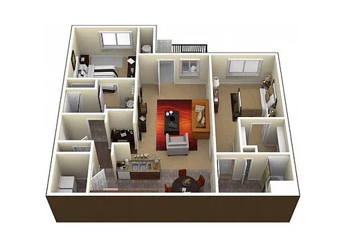 Floor plan The Tucson