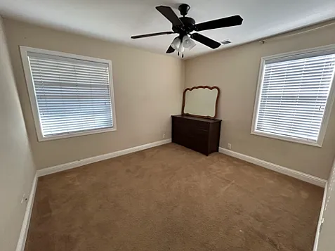 Carpets will be replaced by polished hardwood or new carpet!