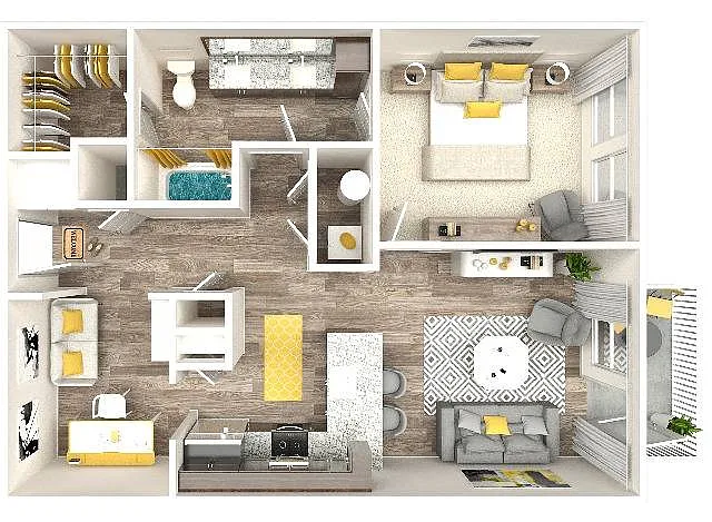 Floor plan Dawson