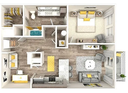 Floor plan Dawson