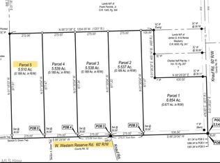 LOT 5 W Western Reserve Rd, Canfield, OH 44406