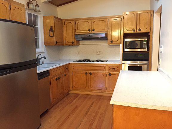 Kitchen with skylight