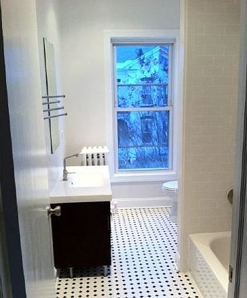 Completely renovated bathroom