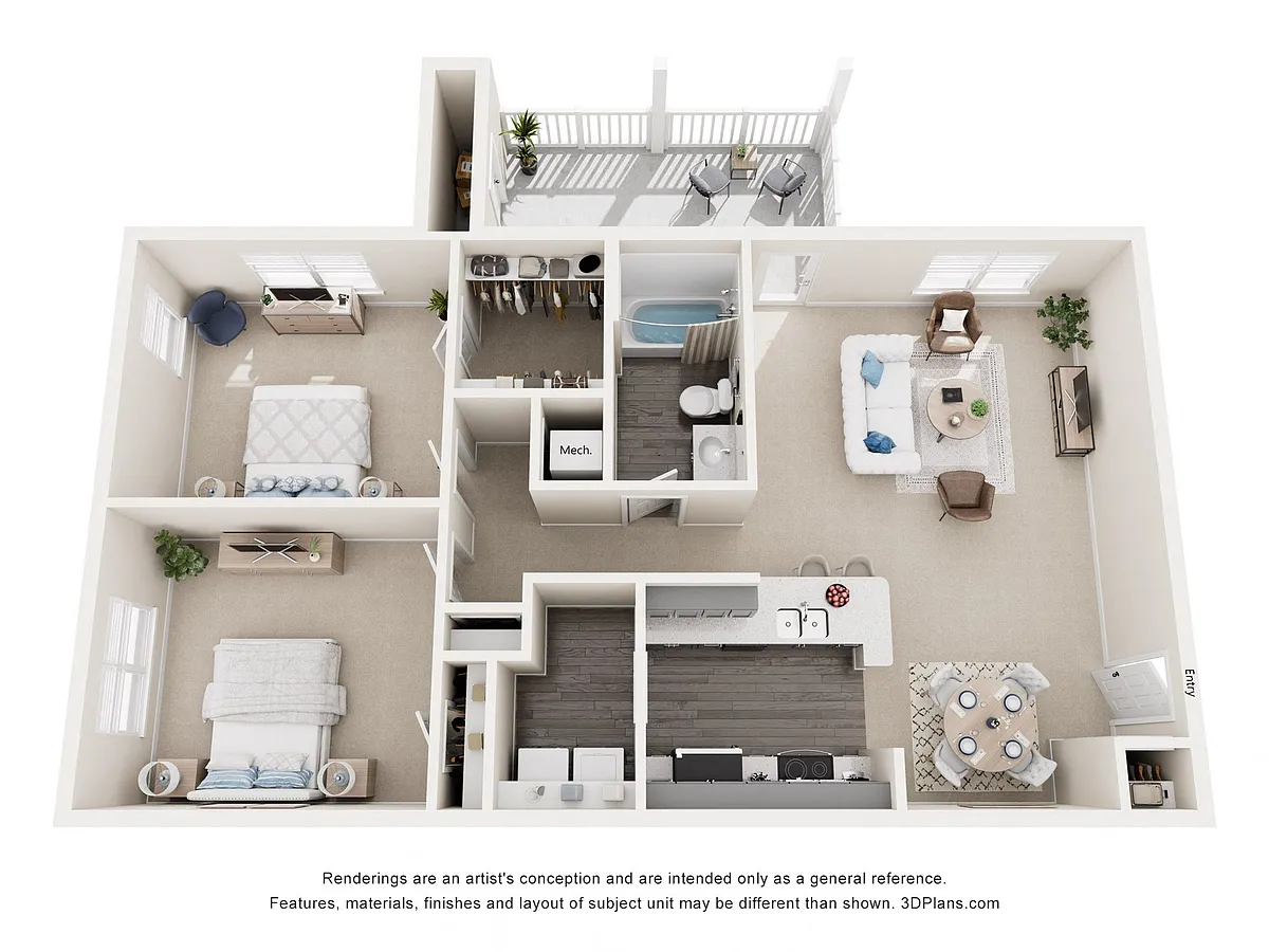 Floor plan B1