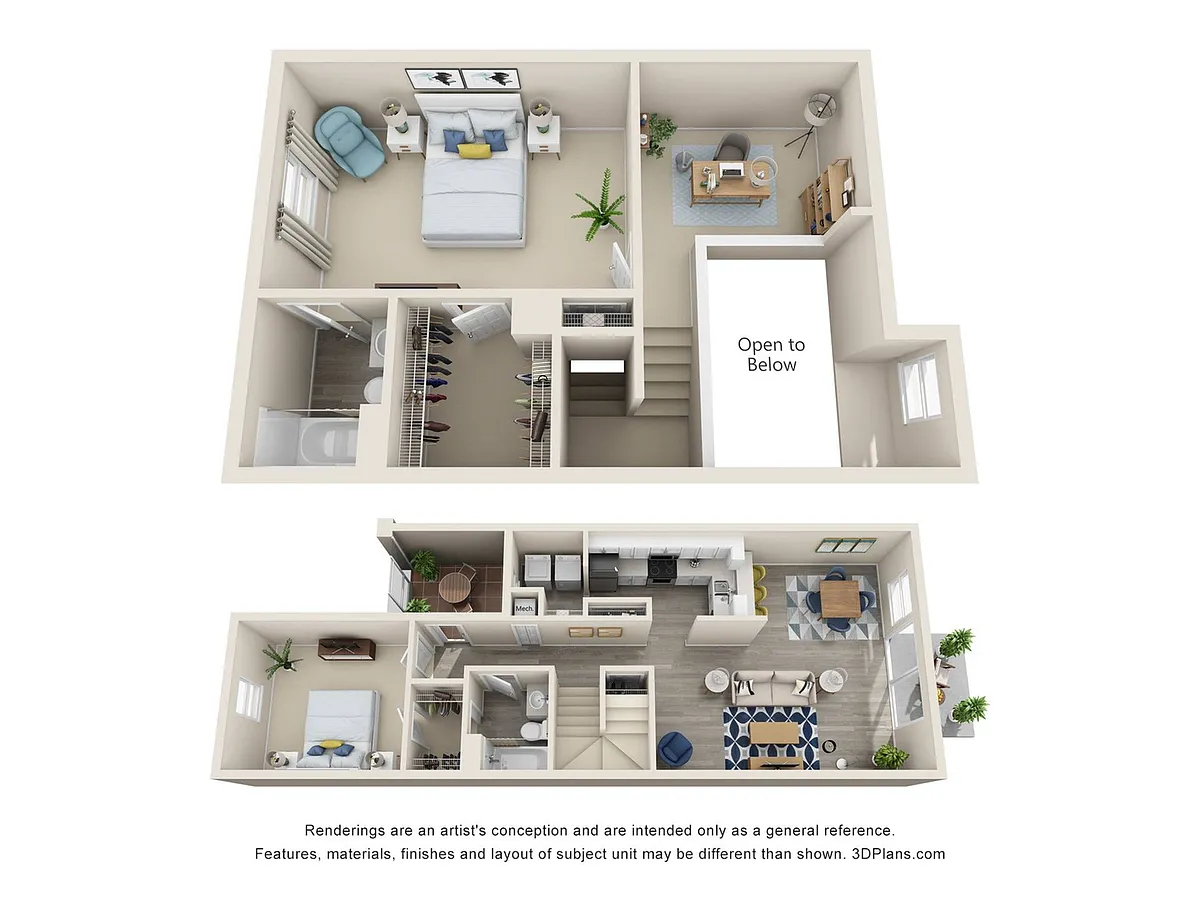 Floor plan Westin w/ Wood-Style Floors