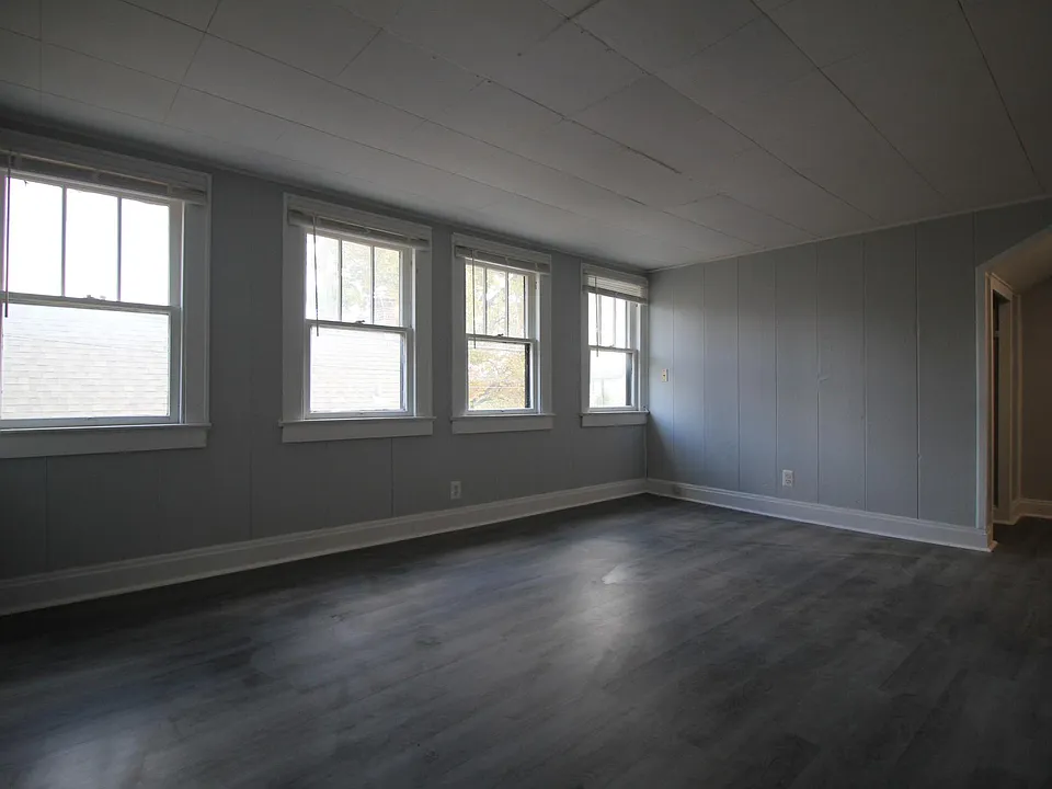 Open living room with great natural light