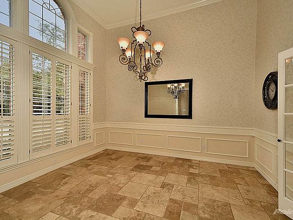 Gorgeous tile work in the Formal Dining Room.
