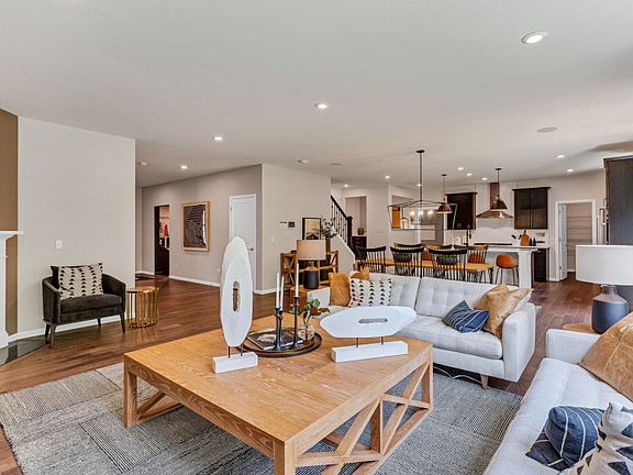 Gathering Room, Open to Kitchen