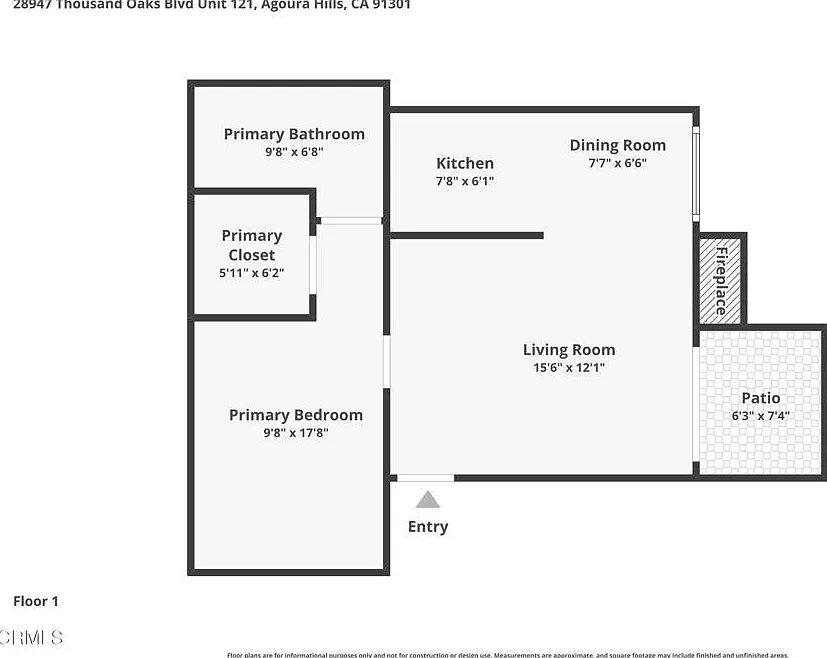 1 bed, 1.0 bath, 501 sqft, $2,600 — Photo 2