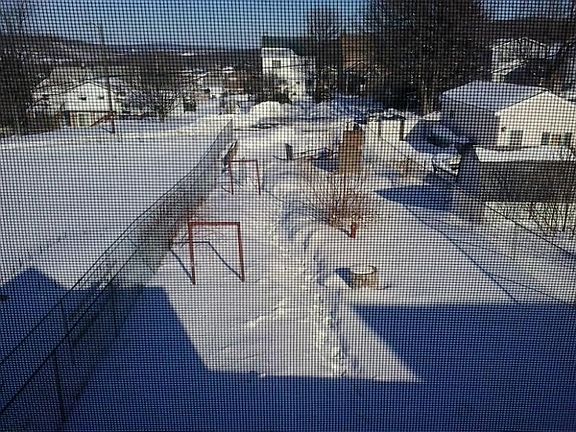 Backyard from 2 fl bath