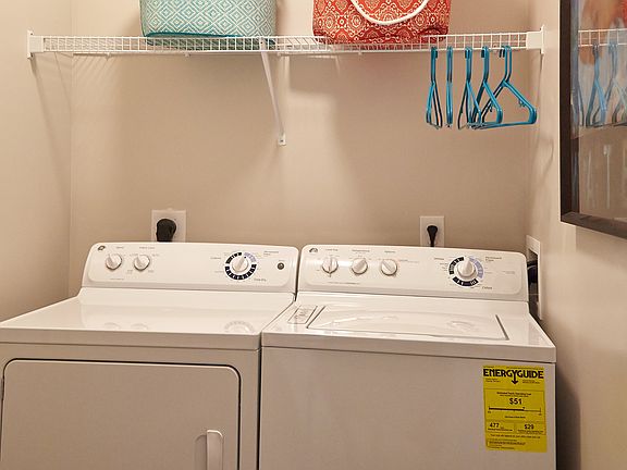 Washer & Dryer included in every apartment