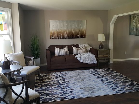 spacious living room. 