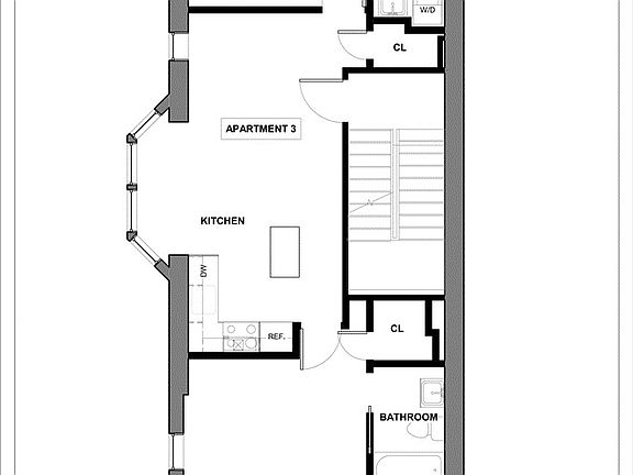 3rd image of 109 Gates Ave APT 3