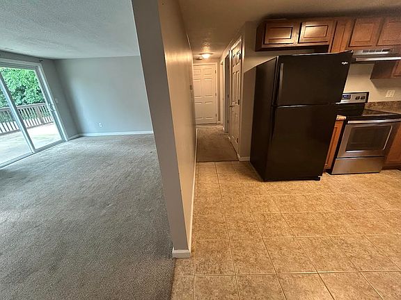 Front room & kitchen
