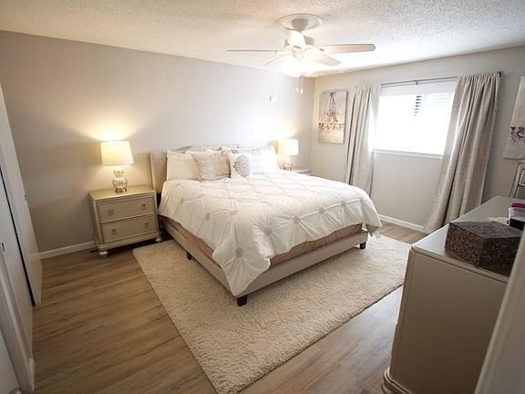 Master Bedroom (staged with King sized Bed)