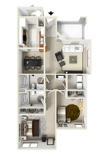 Floor plan River