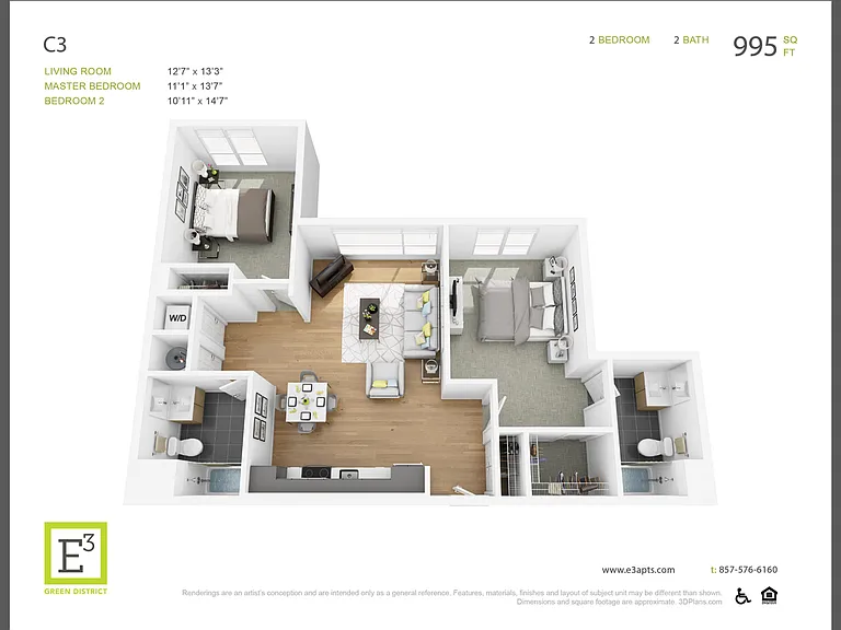E3 Apartments — Photo 42