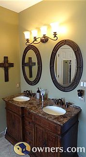 beautiful new double vanity
