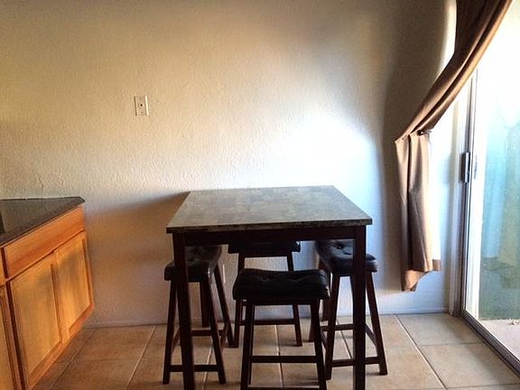 Dining area with extra counter space/cabinets