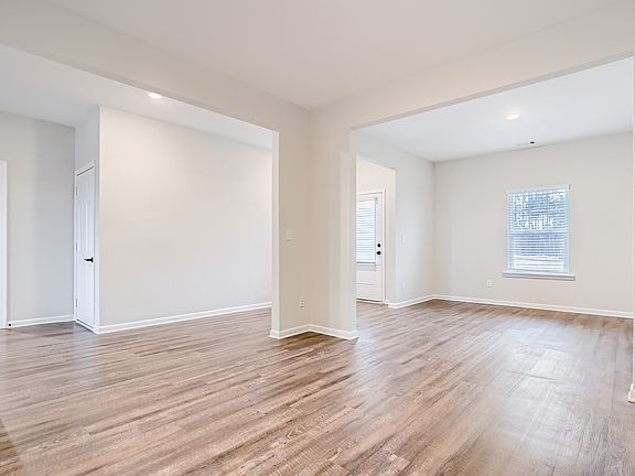 Flex room and formal dining room located near the front entry.