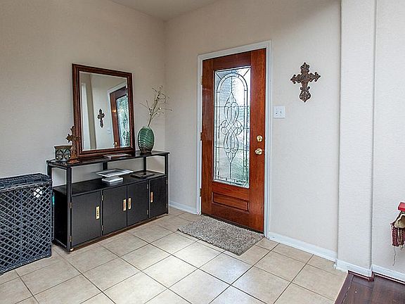LEADED GLASS DOOR ENTRY ~