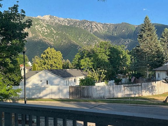 View from living room (balcony on front)