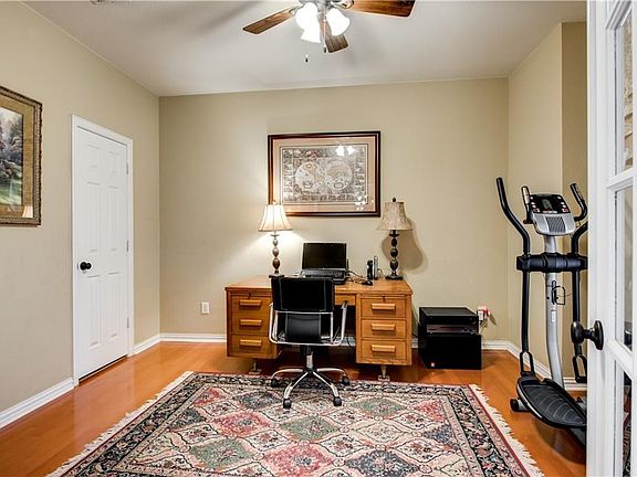 Study downstairs with closet could be converted to another bedroom.