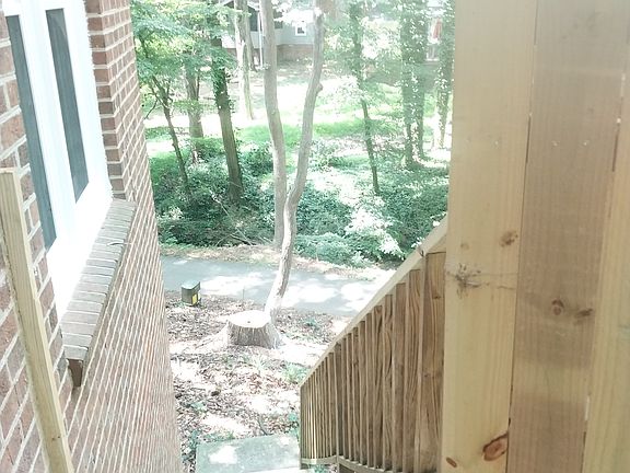 Stairs to your private storage and greenway