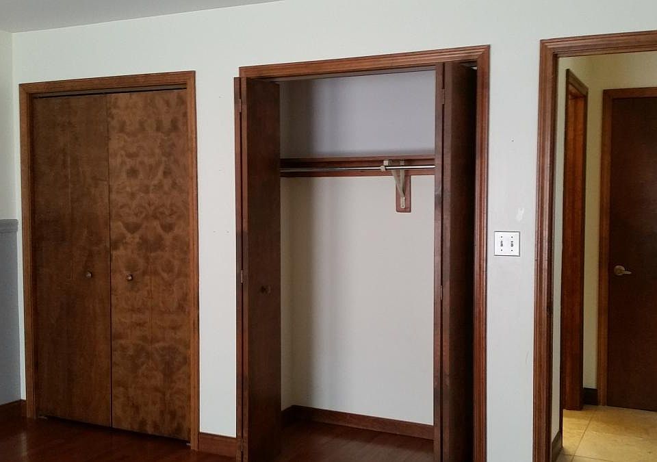 Main floor bedroom closet