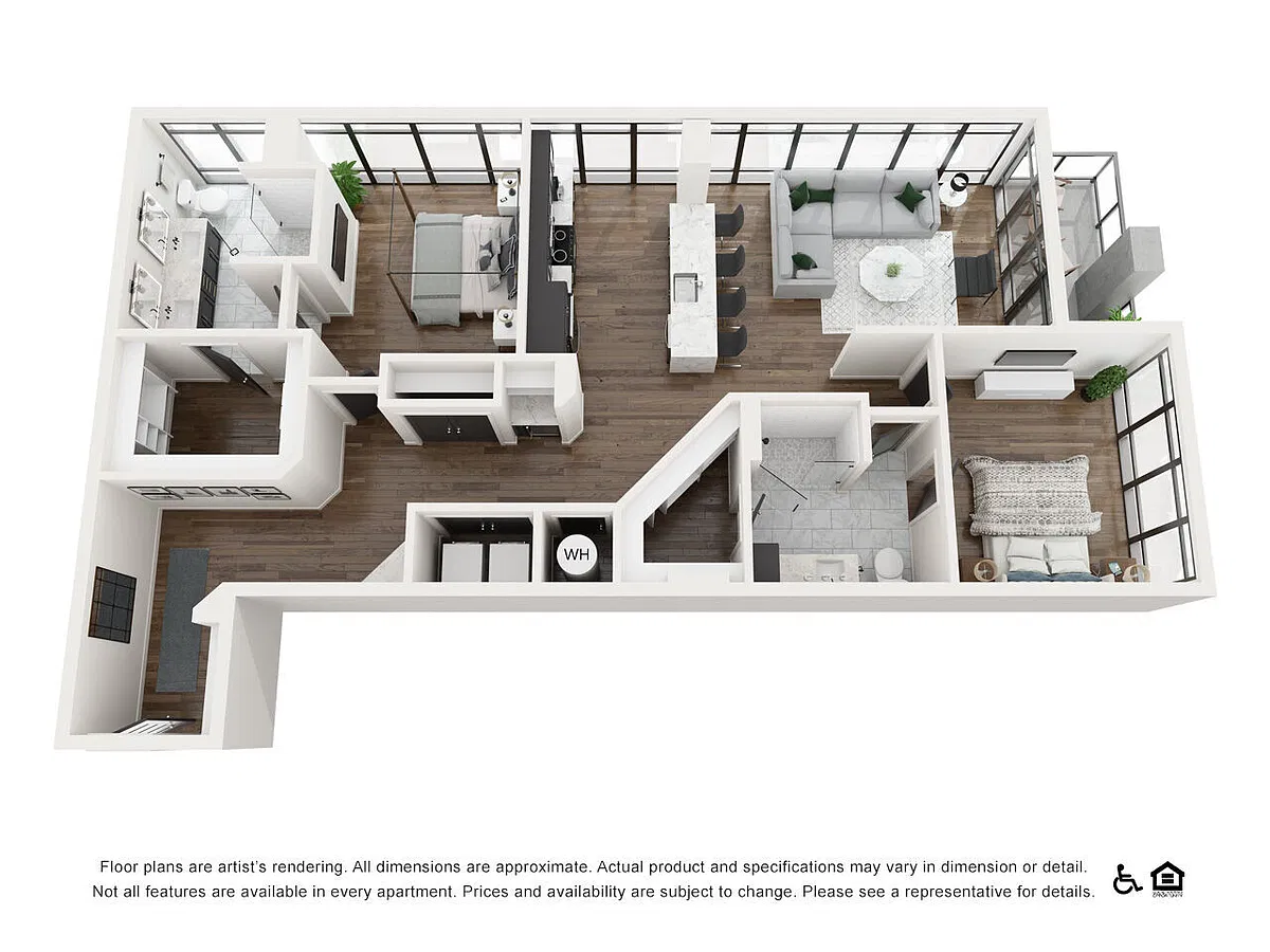 Floor plan 2F-PH