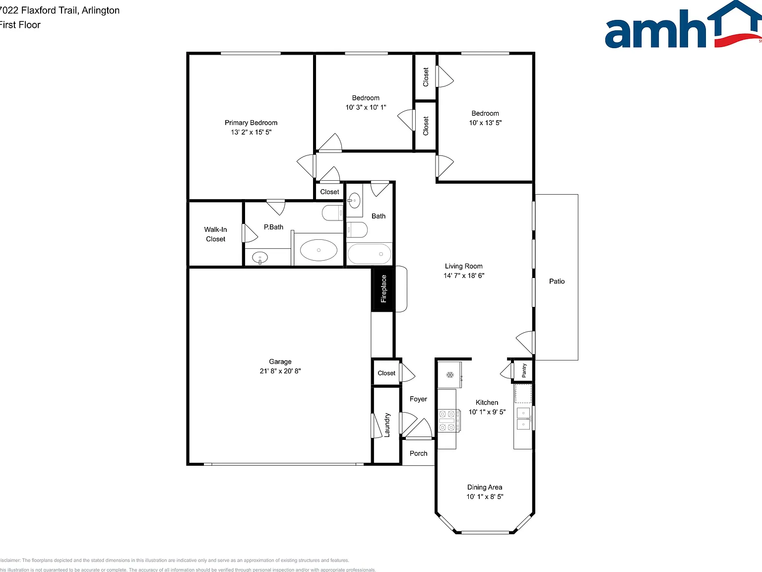 3 bed, 2.0 bath, 1307 sqft, $2,050 — Photo 2
