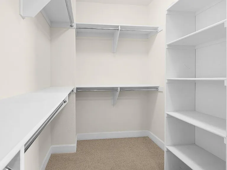 Upstairs: Master closet