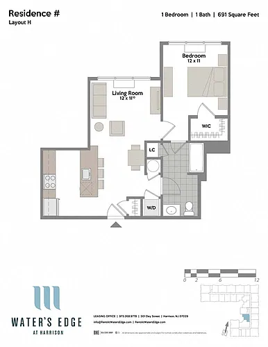 Floor plan Layout H