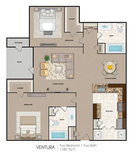 Floor plan Ventura