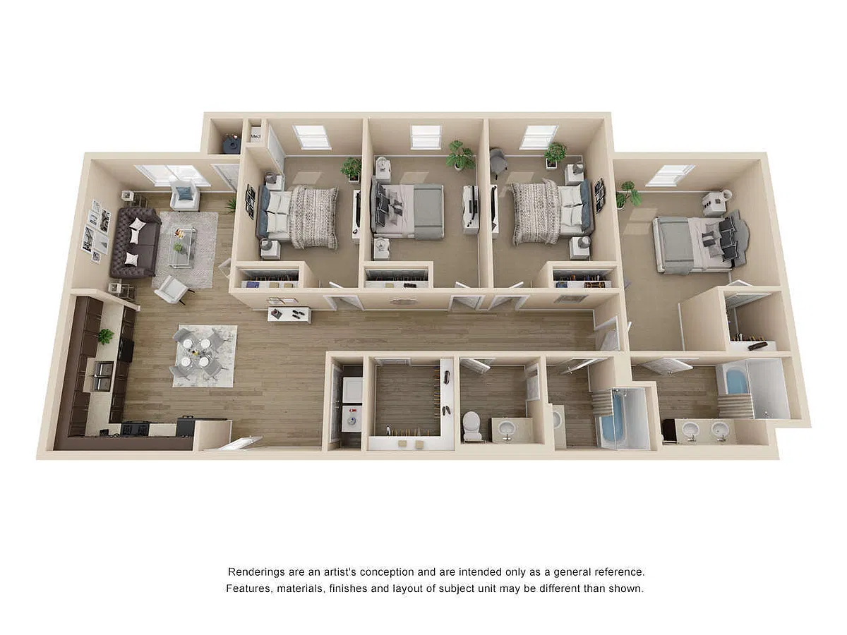 Floor plan D1