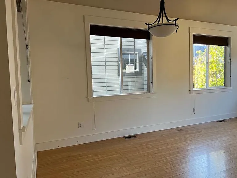 family room with dining area