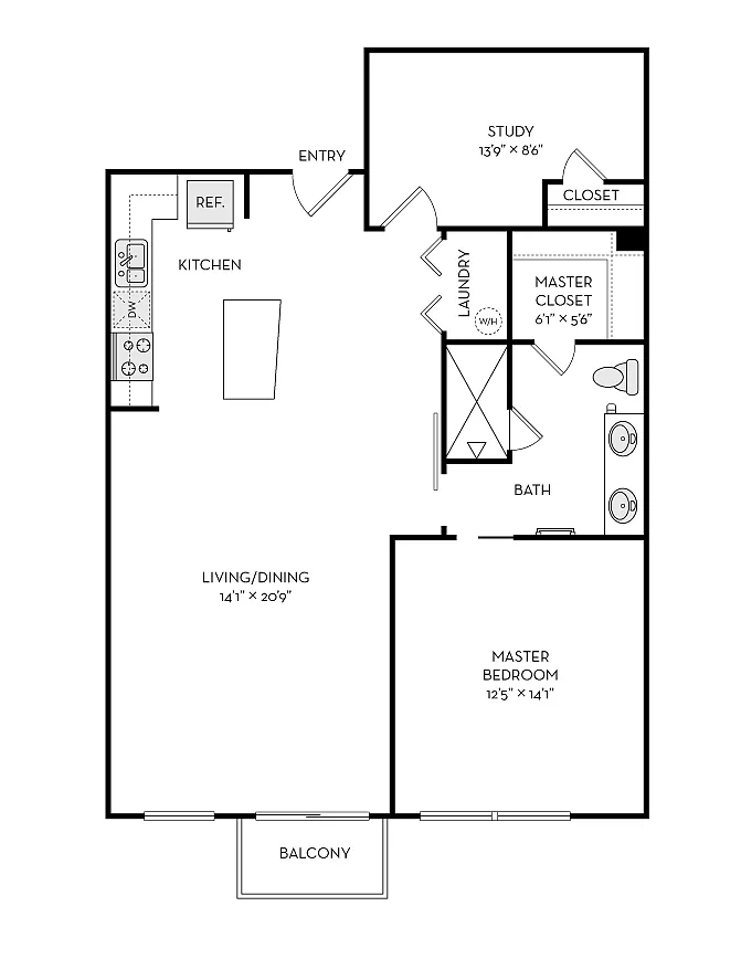 Floor plan LA7