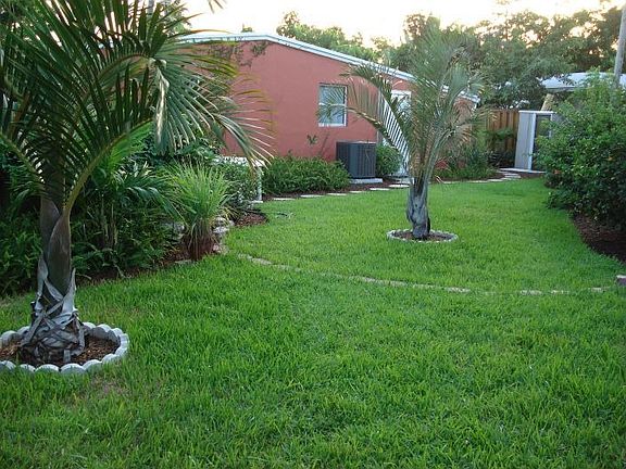 backyard facing west