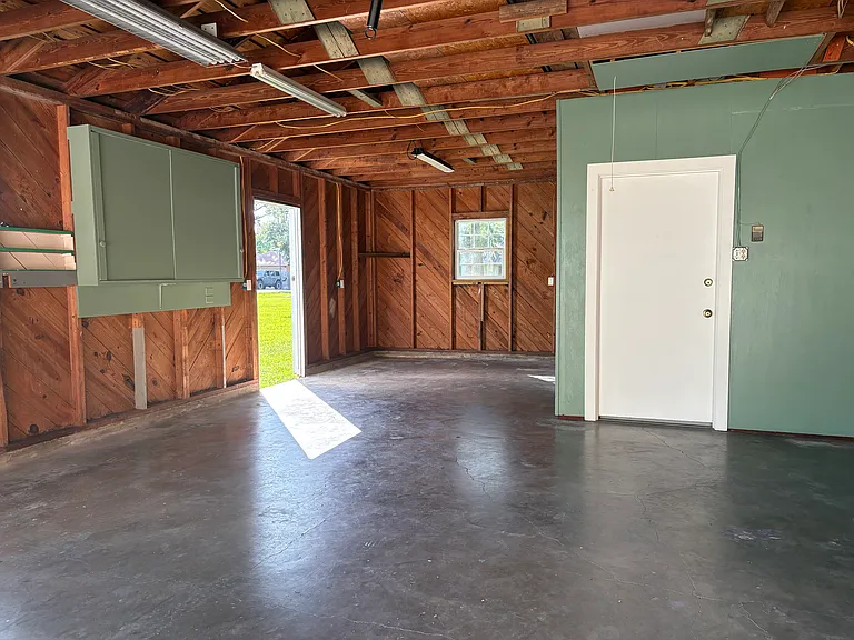Inside Garage