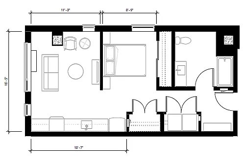 Floor plan Slate