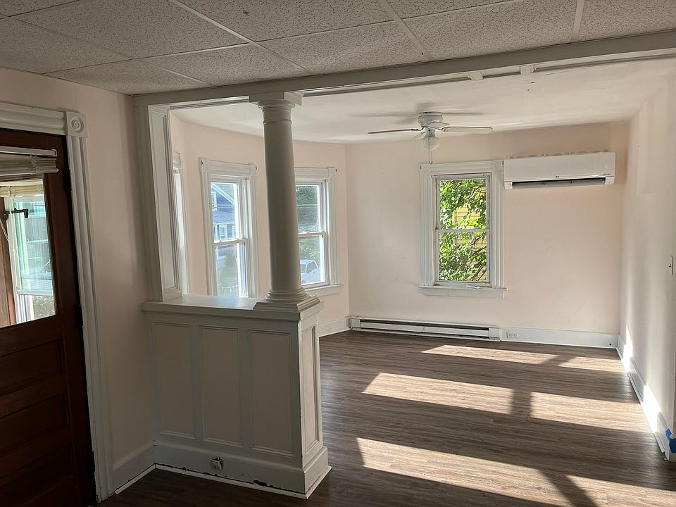 Living Room with mini split heat pump