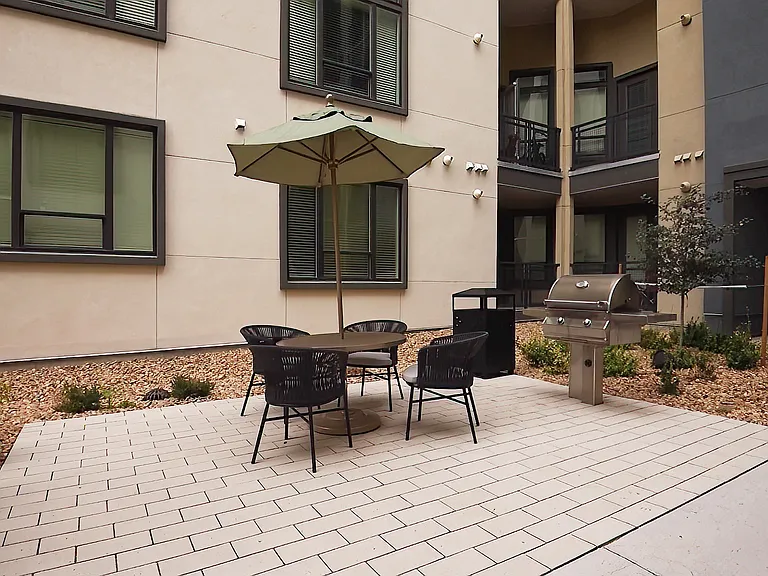 Courtyard Patio with Grilling Station