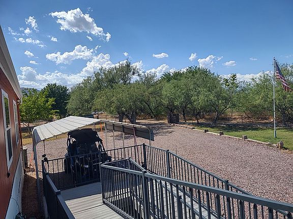 Front carport and driveway