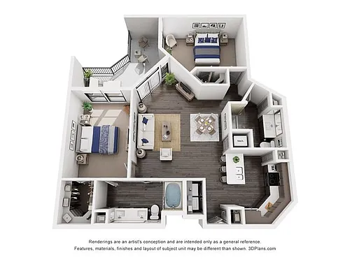 Floor plan B2